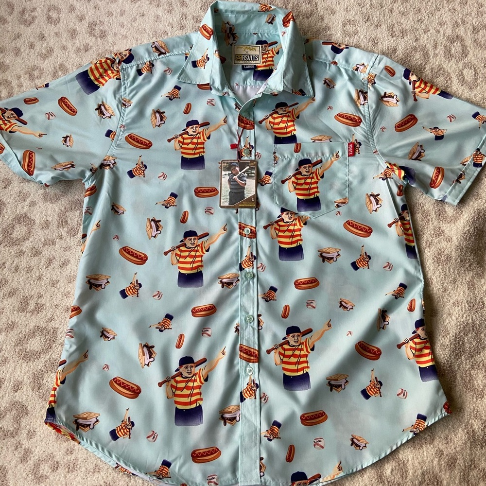 RSVLTS The Sandlot button down shirt